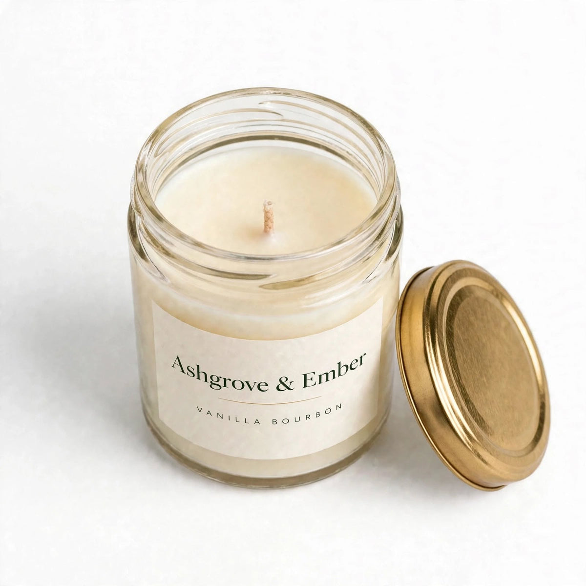Ashgrove & Ember Vanilla Bourbon Candle