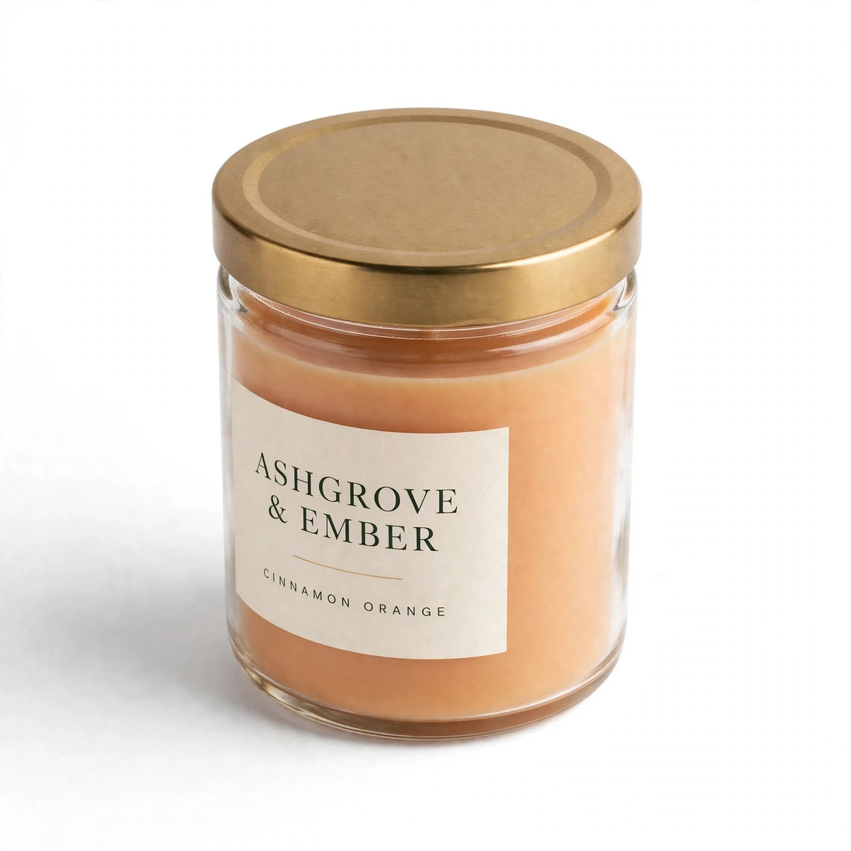 Ashgrove & Ember Cinnamon Orange Scented Soy Candle, 8 oz